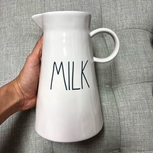 Rae Dunn milk pitcher